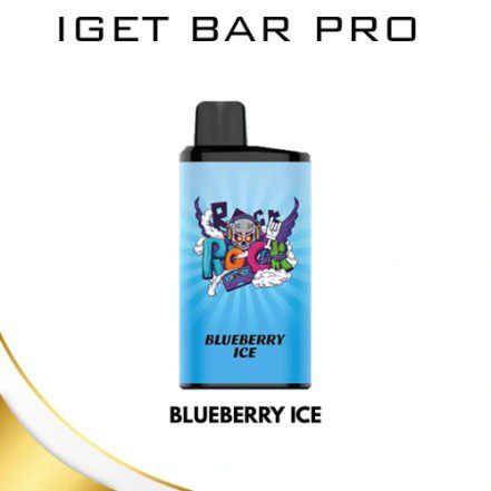 Blueberry Ice IGET Bar Pro 10,000 vape