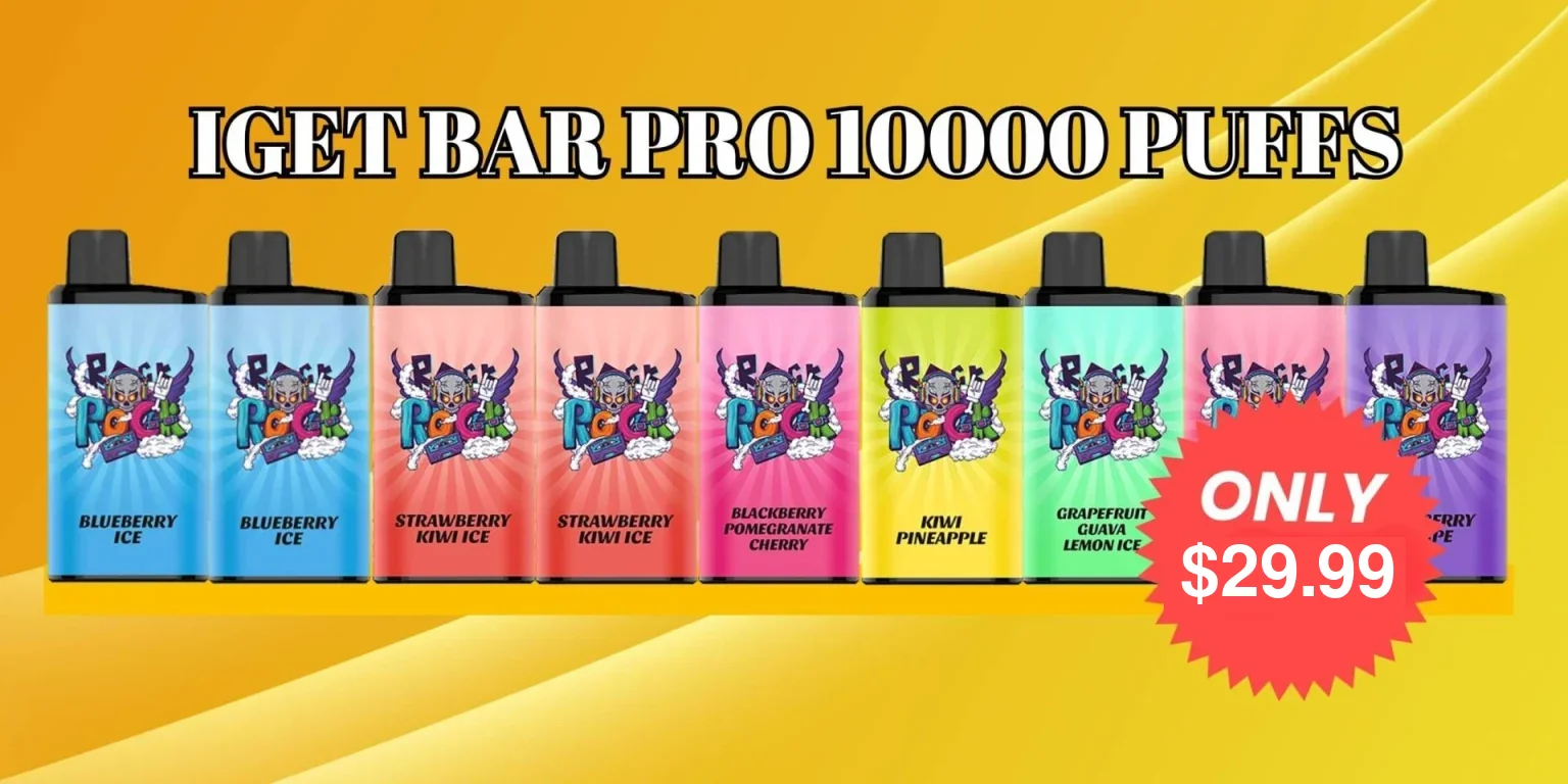 IGET Bar Pro 10000 puffs disposable vapes, only $29.99