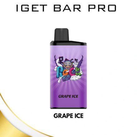Grape Ice IGET Bar Pro 10,000 vape