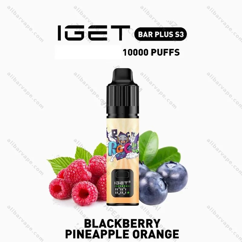 Blackberry Pineapple Orange IGET Bar Plus S3
