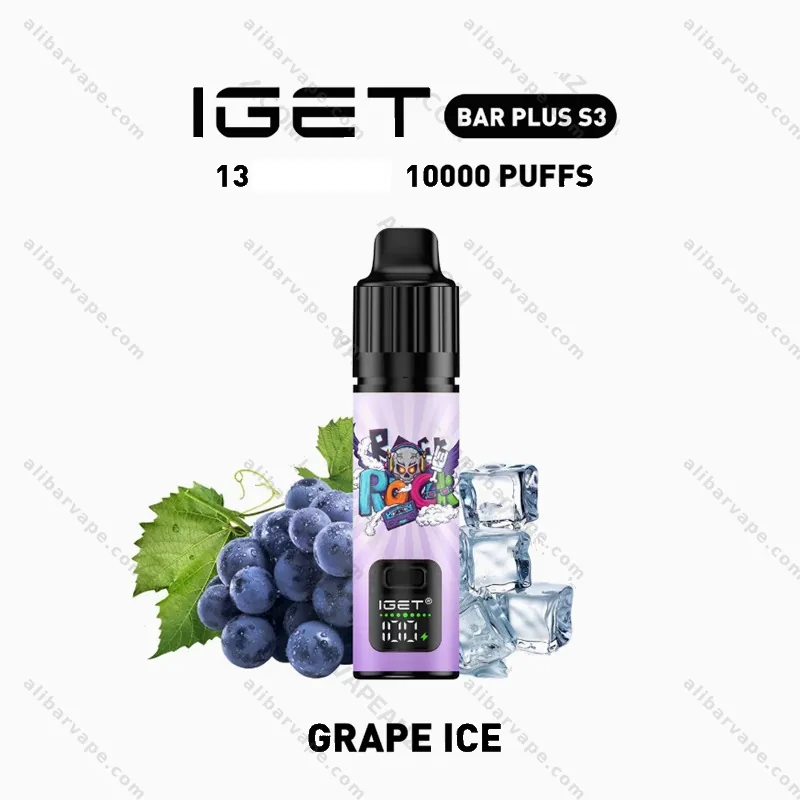 Grape Ice IGET Bar Plus S3