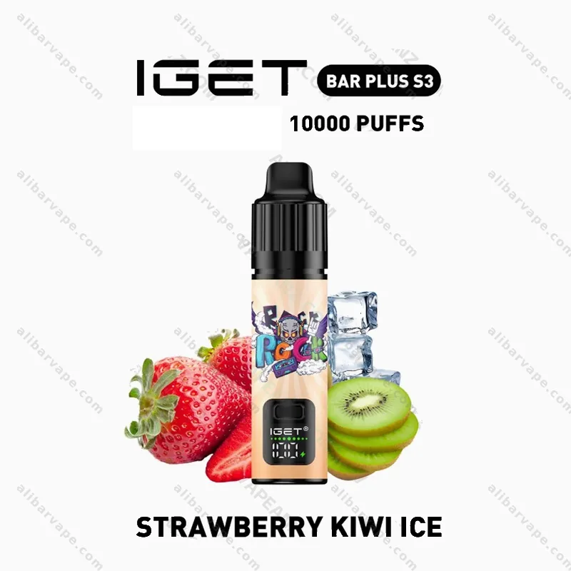 Strawberry Kiwi Ice IGET Bar Plus S3
